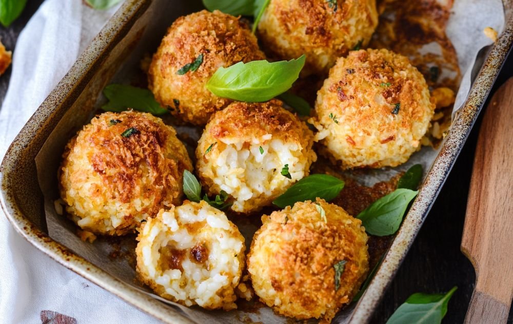 Arancini Rice Balls Recipe