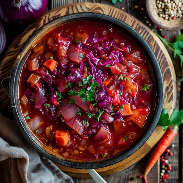 Borscht Soup Russian Recipe