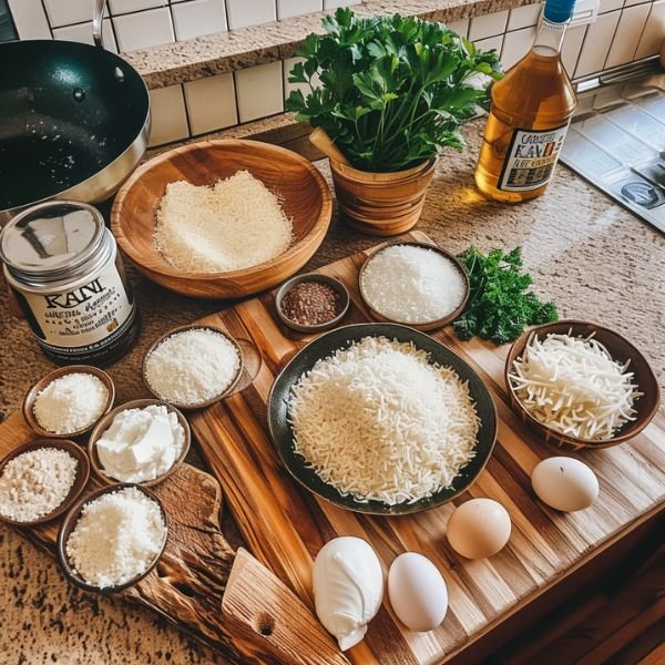 Cheesy Rice Balls