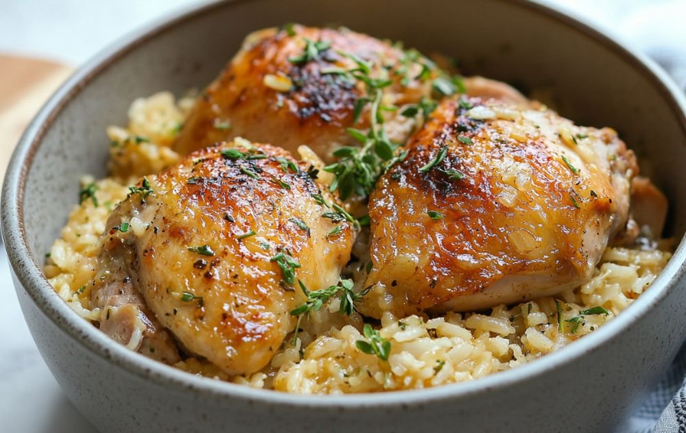Instant Pot Chicken and Rice