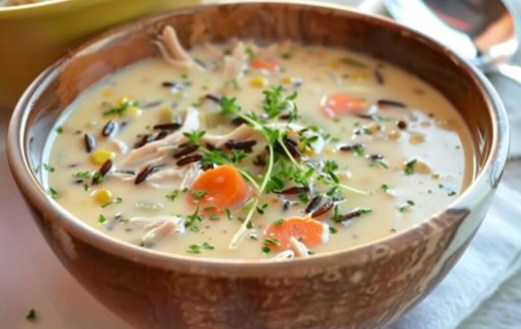 easy chicken wild rice soup