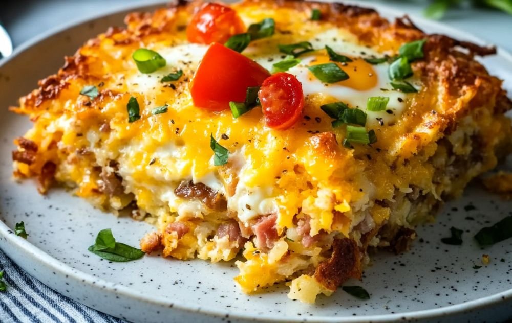 Hash Brown Egg Breakfast Casserole