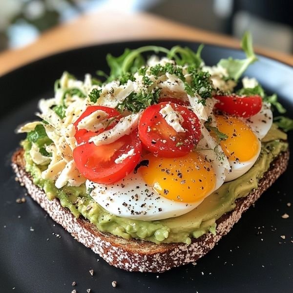 Avocado Toast with Eggs ingredient