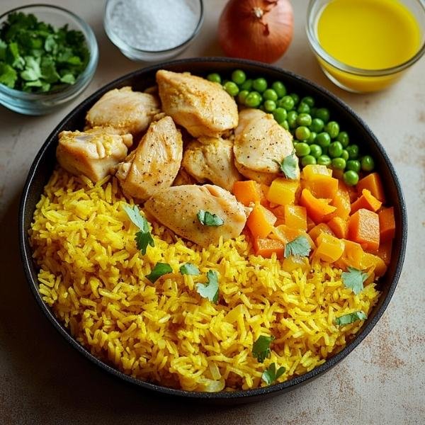 Chicken Yellow Rice recipe