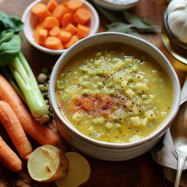 Split Pea Soup Vegan recipe