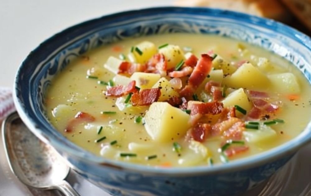potato leek bacon soup