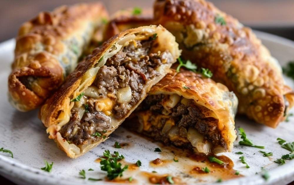 Steak and Cheese Egg Roll Recipe